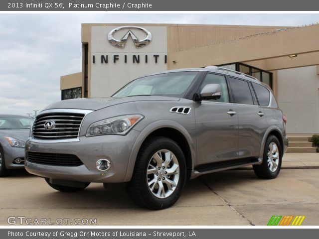 2013 Infiniti QX 56 in Platinum Graphite