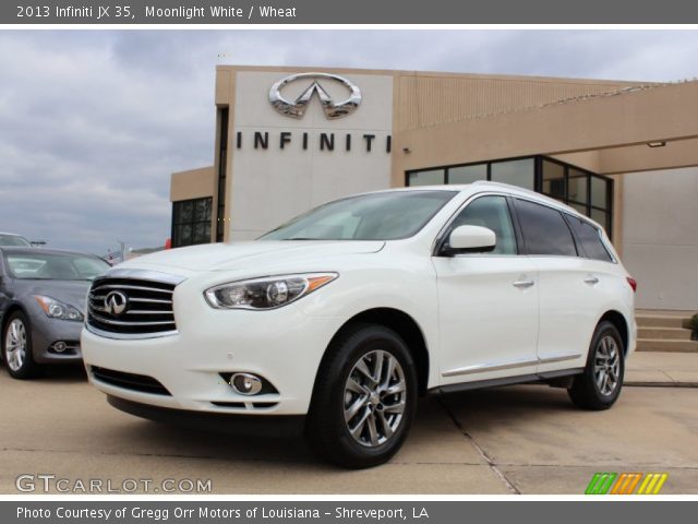2013 Infiniti JX 35 in Moonlight White