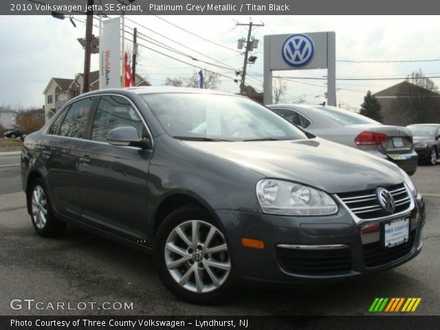 2010 Volkswagen Jetta SE Sedan in Platinum Grey Metallic