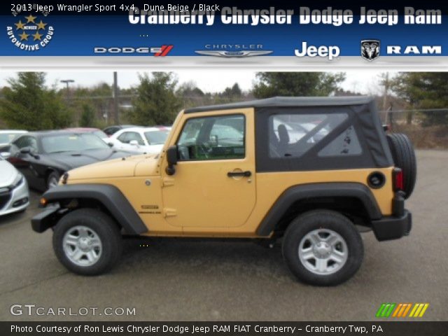 2013 Jeep Wrangler Sport 4x4 in Dune Beige