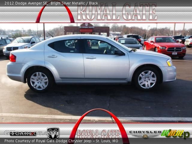 2012 Dodge Avenger SE in Bright Silver Metallic