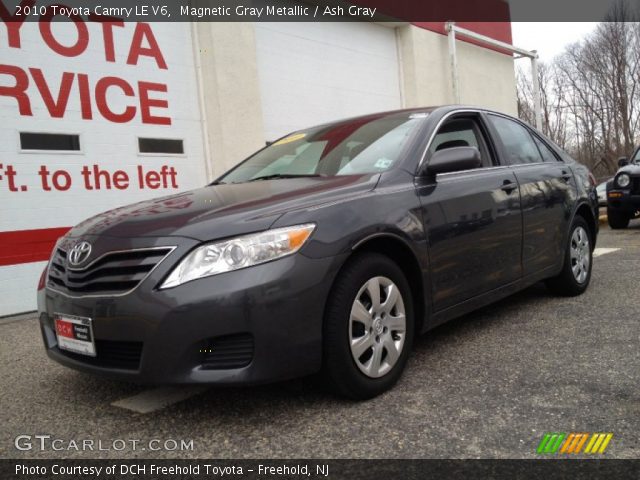 2010 Toyota Camry LE V6 in Magnetic Gray Metallic