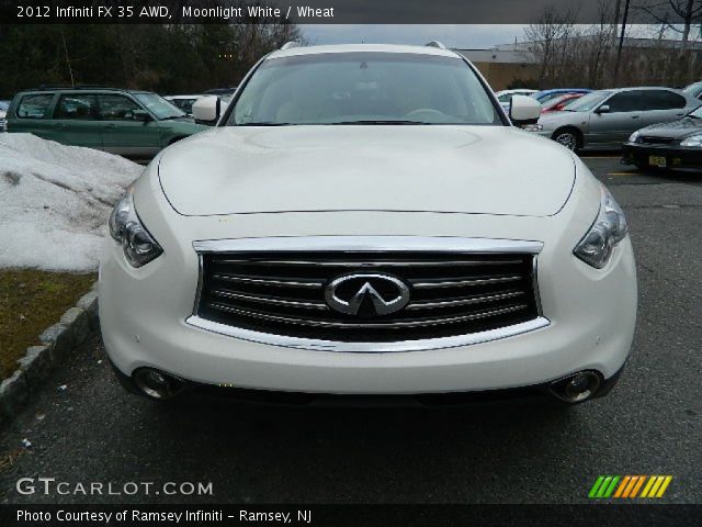 2012 Infiniti FX 35 AWD in Moonlight White