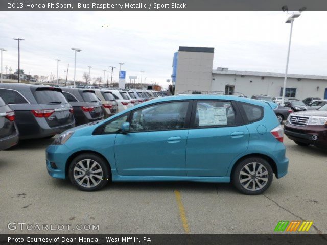 2013 Honda Fit Sport in Blue Raspberry Metallic
