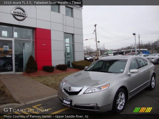 2010 Acura TL 3.5 in Palladium Silver Metallic