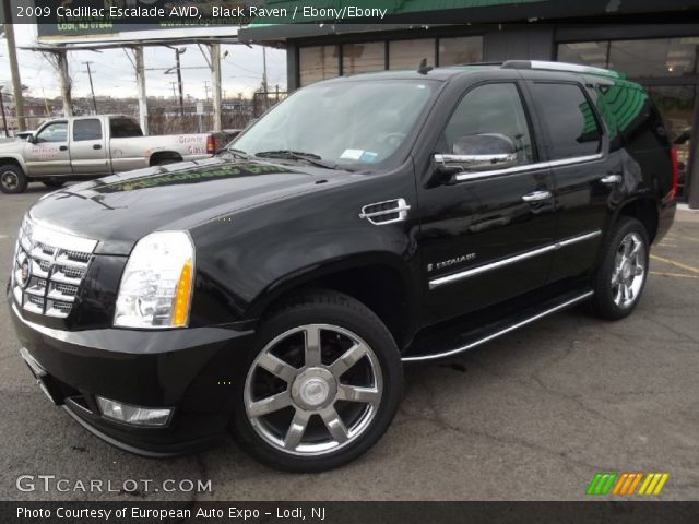 2009 Cadillac Escalade AWD in Black Raven