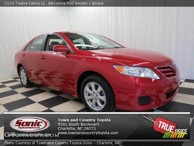 2010 Toyota Camry LE in Barcelona Red Metallic