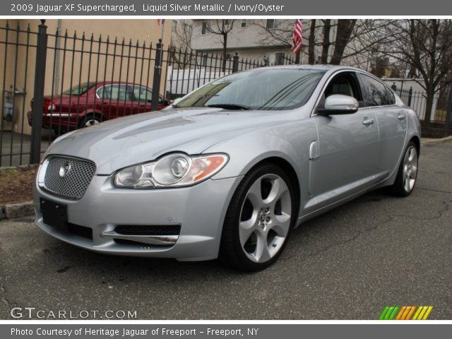 2009 Jaguar XF Supercharged in Liquid Silver Metallic