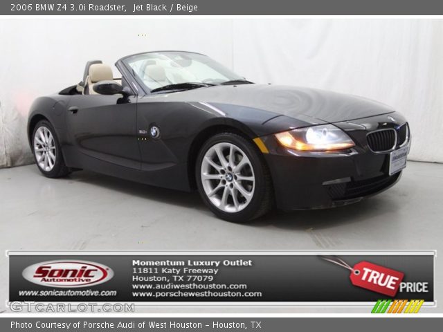 2006 BMW Z4 3.0i Roadster in Jet Black