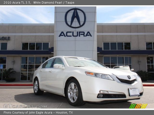 2010 Acura TL 3.5 in White Diamond Pearl