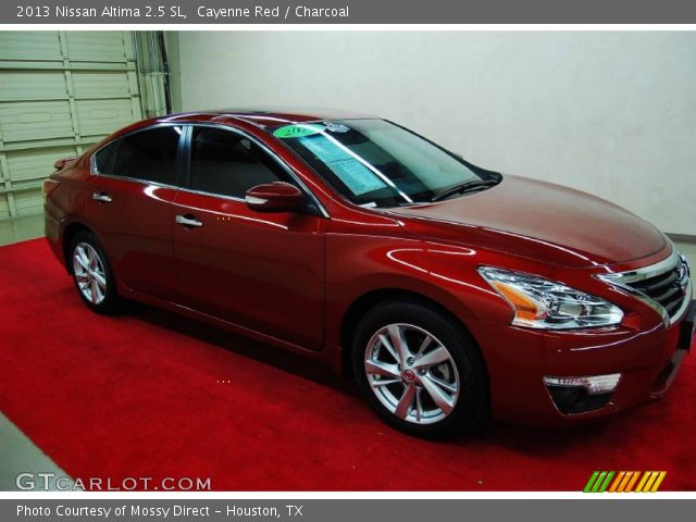 2013 Nissan altima sl cayenne red