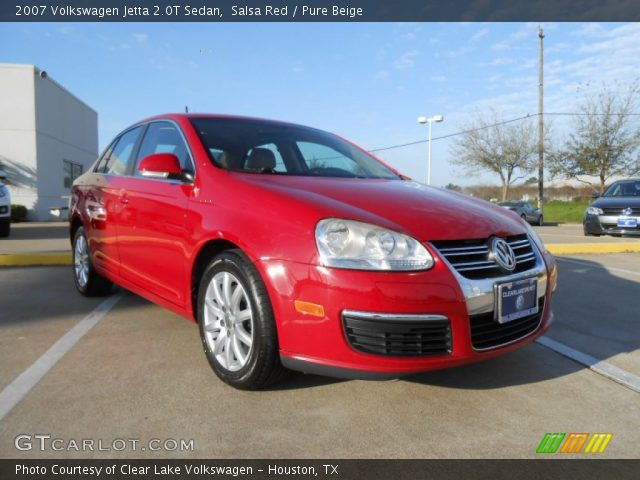 2007 Volkswagen Jetta 2.0T Sedan in Salsa Red