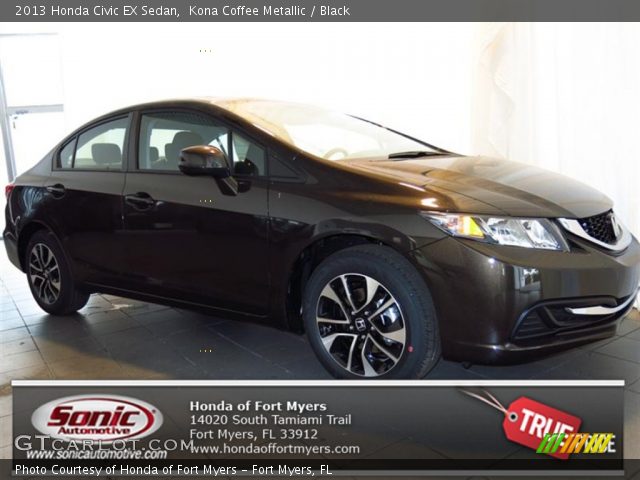2013 Honda Civic EX Sedan in Kona Coffee Metallic