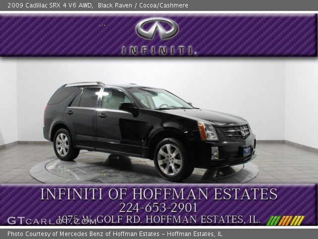 2009 Cadillac SRX 4 V6 AWD in Black Raven