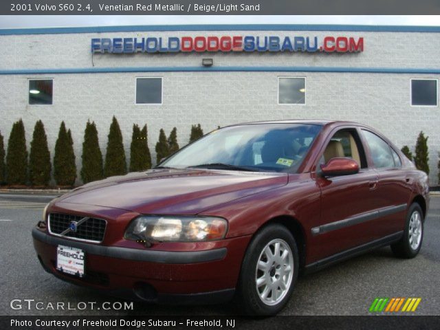 2001 Volvo S60 2.4 in Venetian Red Metallic