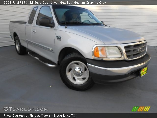 2003 Ford F150 XLT SuperCab in Silver Metallic