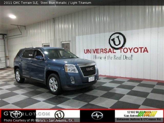 2011 GMC Terrain SLE in Steel Blue Metallic