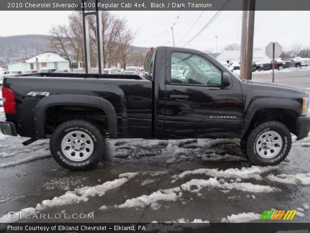 2010 Chevrolet Silverado 1500 Regular Cab 4x4 in Black