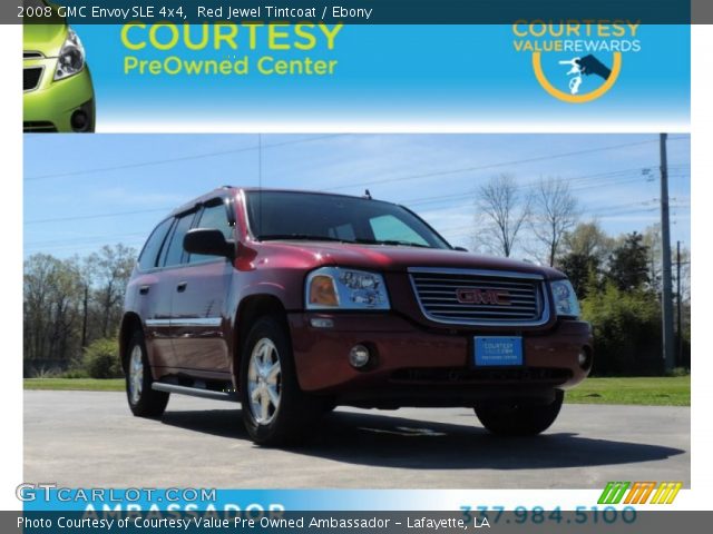 2008 GMC Envoy SLE 4x4 in Red Jewel Tintcoat