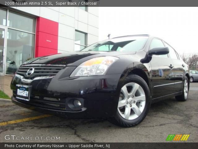 2008 Nissan Altima 2.5 SL in Super Black
