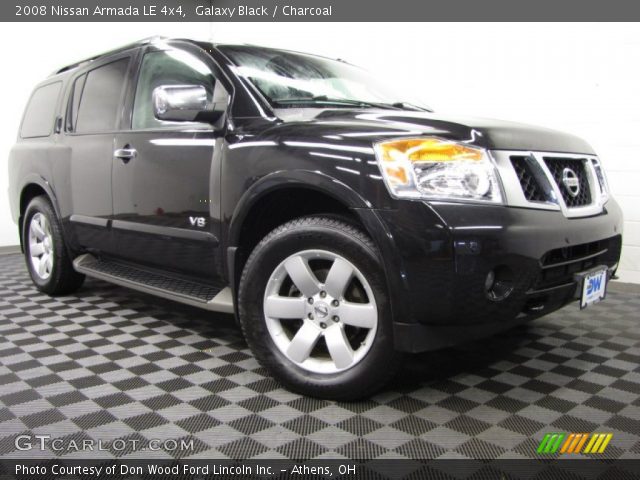2008 Nissan Armada LE 4x4 in Galaxy Black