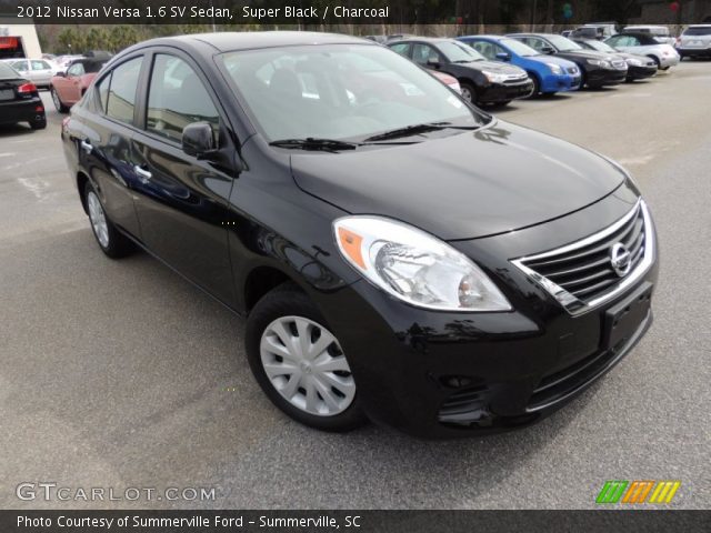 2012 Nissan Versa 1.6 SV Sedan in Super Black