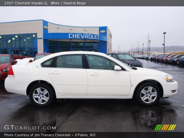 2007 Chevrolet Impala LS in White