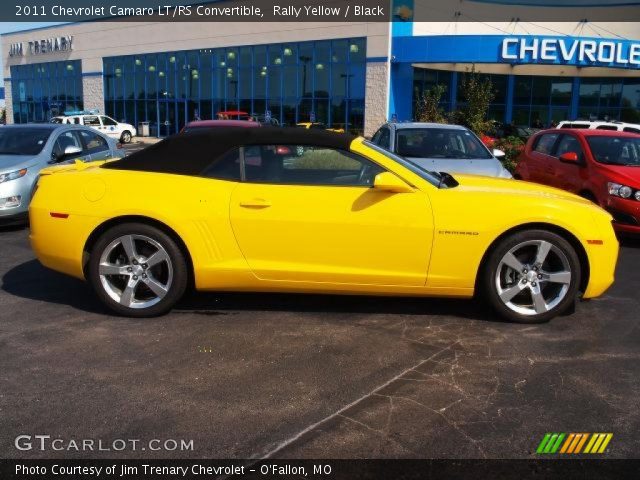 2011 Chevrolet Camaro LT/RS Convertible in Rally Yellow