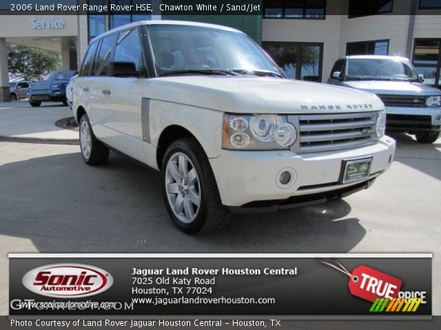 2006 Land Rover Range Rover HSE in Chawton White