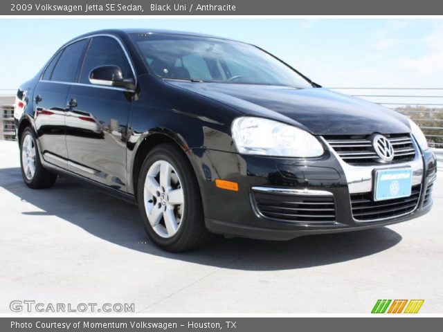 2009 Volkswagen Jetta SE Sedan in Black Uni