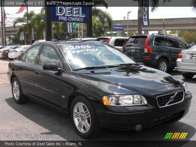 2006 Volvo S60 2.5T in Black