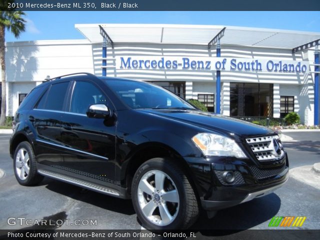 2010 Mercedes-Benz ML 350 in Black