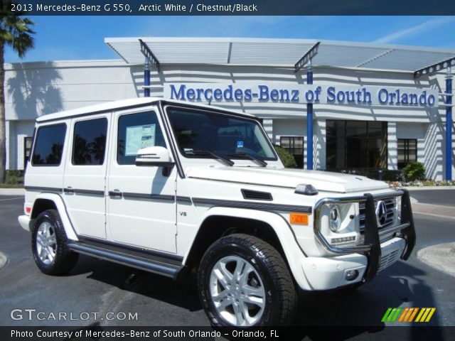 2013 Mercedes-Benz G 550 in Arctic White