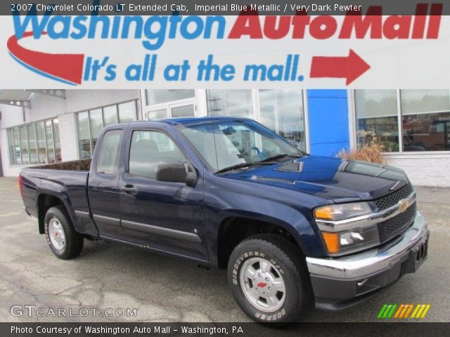 2007 Chevrolet Colorado LT Extended Cab in Imperial Blue Metallic