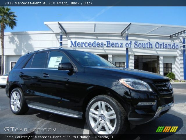 2013 Mercedes-Benz ML 350 4Matic in Black