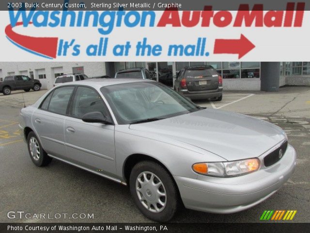 2003 Buick Century Custom in Sterling Silver Metallic