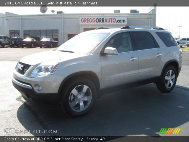 2011 GMC Acadia SLT in Gold Mist Metallic