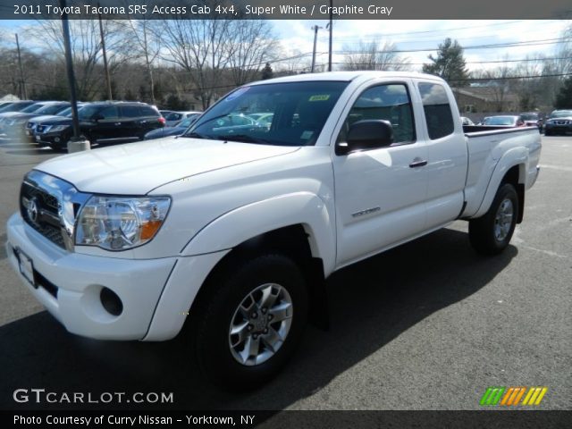 2011 Toyota Tacoma SR5 Access Cab 4x4 in Super White