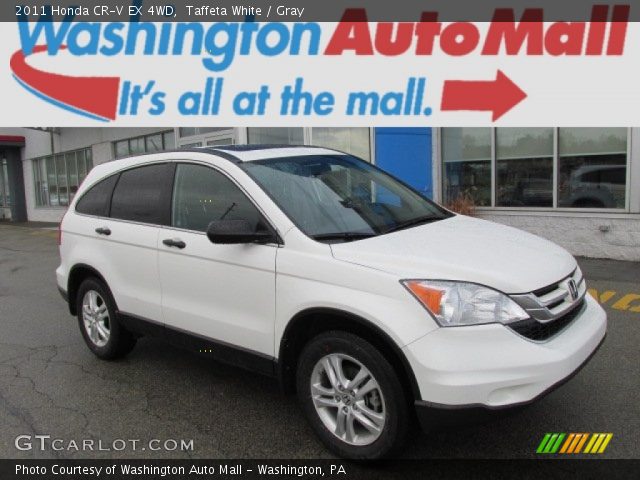 2011 Honda CR-V EX 4WD in Taffeta White