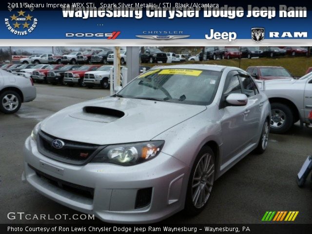 2011 Subaru Impreza WRX STi in Spark Silver Metallic