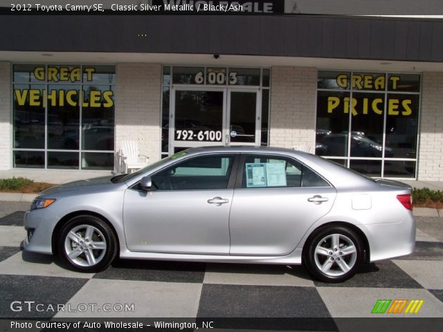 2012 Toyota Camry SE in Classic Silver Metallic
