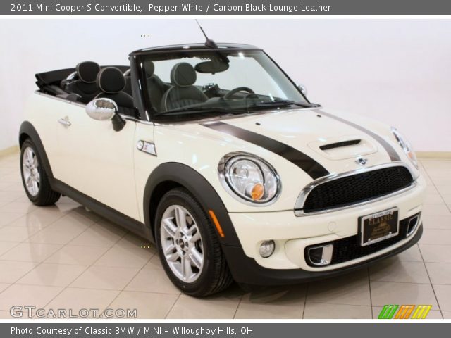 2011 Mini Cooper S Convertible in Pepper White