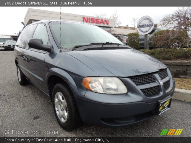 2002 Dodge Caravan SE in Steel Blue Pearl