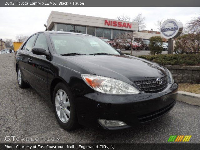2003 Toyota Camry XLE V6 in Black