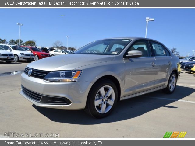2013 Volkswagen Jetta TDI Sedan in Moonrock Silver Metallic