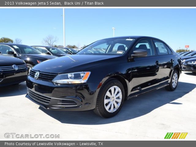 2013 Volkswagen Jetta S Sedan in Black Uni