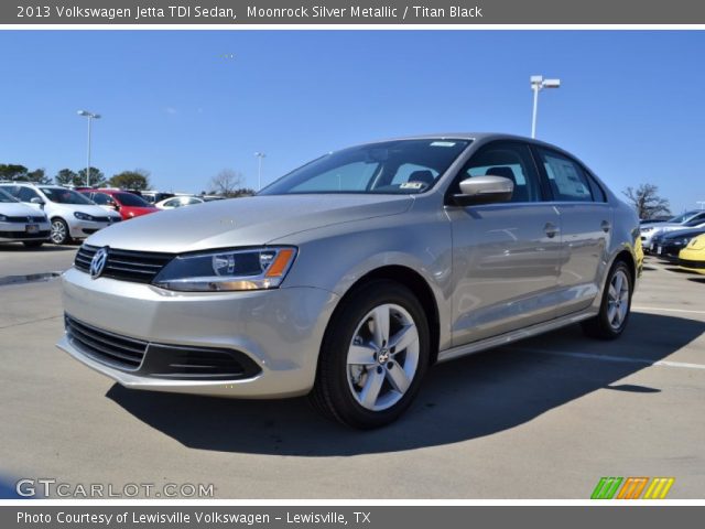 2013 Volkswagen Jetta TDI Sedan in Moonrock Silver Metallic