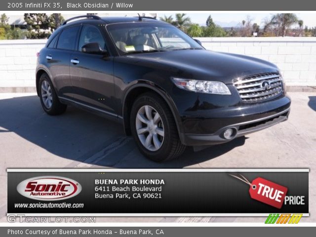 2005 Infiniti FX 35 in Black Obsidian