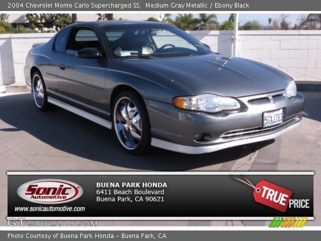 2004 Chevrolet Monte Carlo Supercharged SS in Medium Gray Metallic