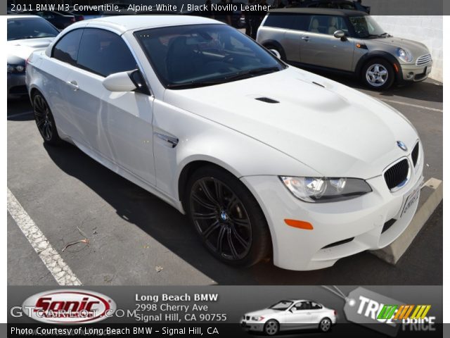 2011 BMW M3 Convertible in Alpine White